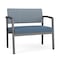 Lesro Lenox Steel Bariatric Chair Metal Frame, Charcoal, RS RainSong Back, MD Titan Seat LS1401 - alternate 1